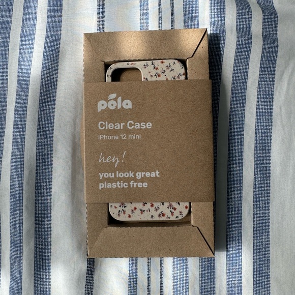 London Fog Dainty Flowers iPhone 12 Mini Case - Picture 2 of 2